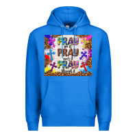True Royal pray on it pray over it pray through it Premium Hoodie - TumblerDesignByShophia