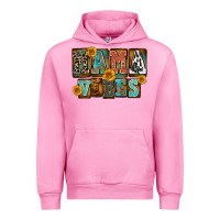 Fuchsia Pink Western Mama Vibes Mother's Day Urban Hoodie - FaDigitalArtStudio