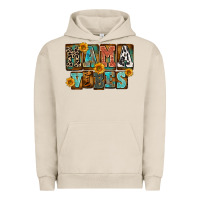 Pigment French Oak Western Mama Vibes Mother's Day Urban Hoodie - FaDigitalArtStudio
