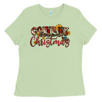Matcha cowboy christmas Ladies Tee - FaDigitalArtStudio