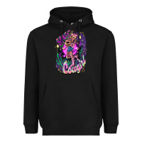 Black Space cowgirl Heavyweight Hoodie - HowdyJamesFarm