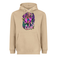 Mushroom Space cowgirl Heavyweight Hoodie - HowdyJamesFarm