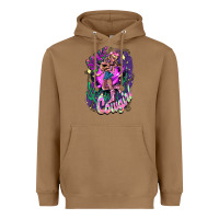 Toasted Coconut Space cowgirl Heavyweight Hoodie - HowdyJamesFarm