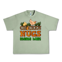 Oil Green chicken nugs mama hugs Urban Heavy Tee - AdoDesignShop