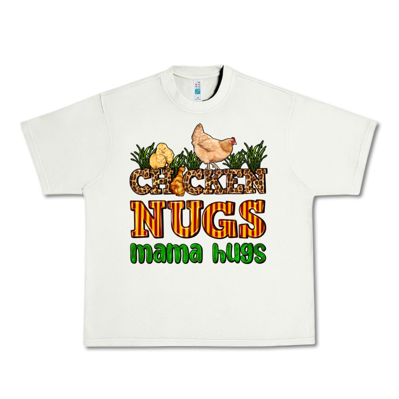 Chicken Nugs Mama Hugs Urban Heavy Tee by AdoDesignShop | Teevron