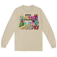 Mushroom teaching is my cardio Long Sleeve Tee - NancyCooperArtShop