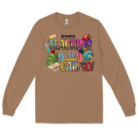 Toasted Coconut teaching is my cardio Long Sleeve Tee - NancyCooperArtShop