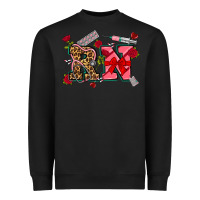 Black valentines day rn Heavyweight Sweatshirt - NancyCooperArtShop