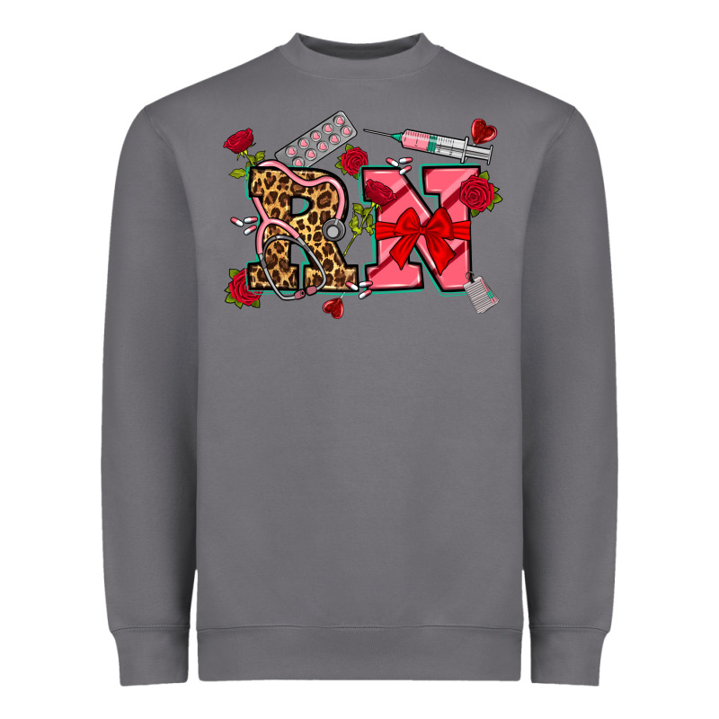 Valentines Day Rn Heavyweight Sweatshirt by NancyCooperArtShop | Teevron