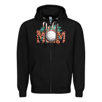 Black Golf Mom Zipper Hoodie - Bettercallsaul
