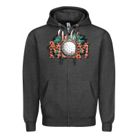 Charcoal Heather Golf Mom Zipper Hoodie - Bettercallsaul