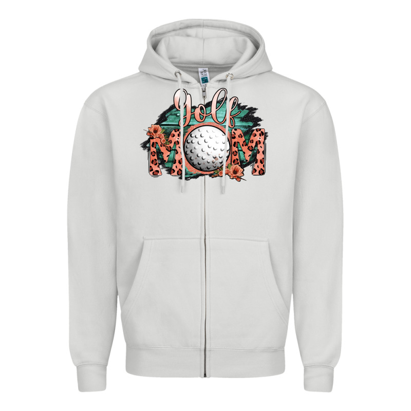 Golf Mom Zipper Hoodie by Bettercallsaul | Teevron