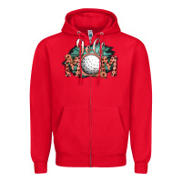 Red Golf Mom Zipper Hoodie - Bettercallsaul