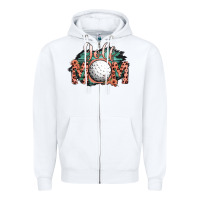 White Golf Mom Zipper Hoodie - Bettercallsaul