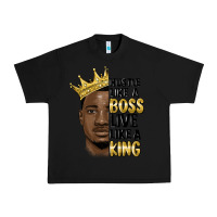 Black hustle like a boss live like a king malia Urban Heavy Tee - MaliasSmallBusiness