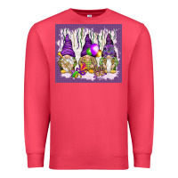 Cardinal Mardi Gras carnival with gnomies tumbler Premium Sweatshirt - HowdyJamesFarm