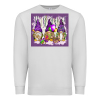 Dove Grey Mardi Gras carnival with gnomies tumbler Premium Sweatshirt - HowdyJamesFarm
