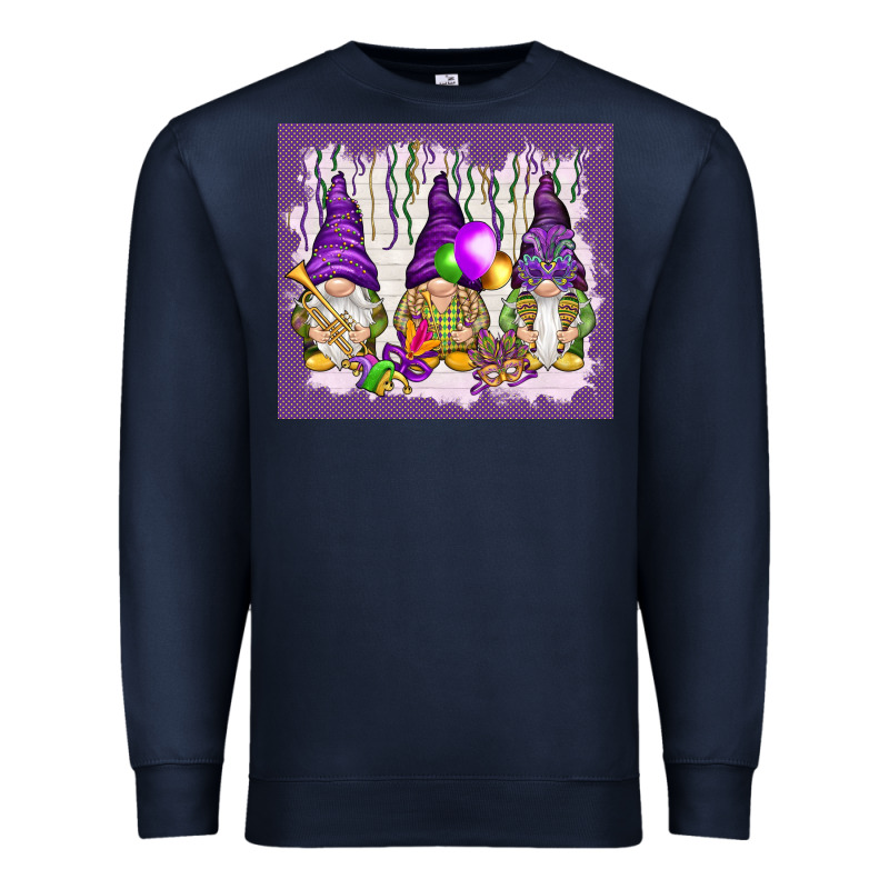 Mardi Gras Carnival With Gnomies Tumbler Premium Sweatshirt by HowdyJamesFarm | Teevron