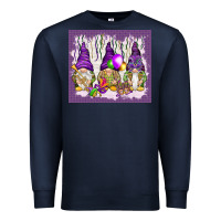 Navy Mardi Gras carnival with gnomies tumbler Premium Sweatshirt - HowdyJamesFarm