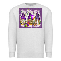 Oatmeal Heather Mardi Gras carnival with gnomies tumbler Premium Sweatshirt - HowdyJamesFarm