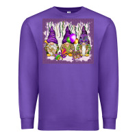 Purple Mardi Gras carnival with gnomies tumbler Premium Sweatshirt - HowdyJamesFarm