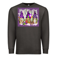 Smoke Mardi Gras carnival with gnomies tumbler Premium Sweatshirt - HowdyJamesFarm