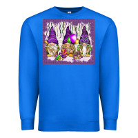 True Royal Mardi Gras carnival with gnomies tumbler Premium Sweatshirt - HowdyJamesFarm