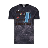 Cloud Black one fish two fish red fish boujee fish Vintage Tee - MaliasSmallBusiness