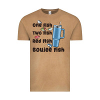 Vintage Camel one fish two fish red fish boujee fish Vintage Tee - MaliasSmallBusiness