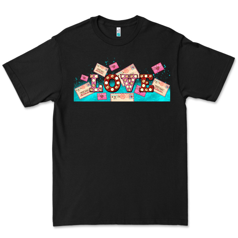 Love And Love Letters Premium Tee by AdoDesignShop | Teevron