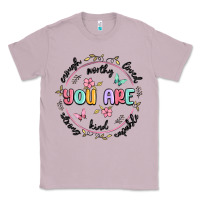 Lilac you are enough Classic Tee - MaliasSmallBusiness