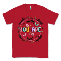 Red you are enough Classic Tee - MaliasSmallBusiness