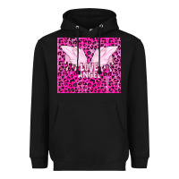 Black love angel Heavyweight Hoodie - TumblerDesignByShophia