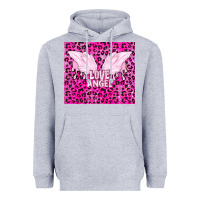 Heather Grey love angel Heavyweight Hoodie - TumblerDesignByShophia