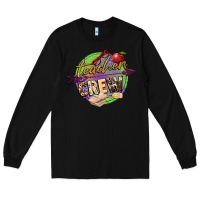 Black teacher crew Long Sleeve Tee - NancyCooperArtShop