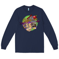 Navy teacher crew Long Sleeve Tee - NancyCooperArtShop