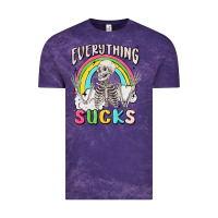 Cloud Purple everything sucks Vintage Tee - MaliasSmallBusiness