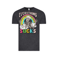 Vintage Black everything sucks Vintage Tee - MaliasSmallBusiness