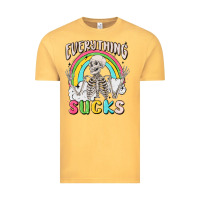 Vintage Mustard everything sucks Vintage Tee - MaliasSmallBusiness