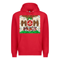 Red free mom hugs Premium Hoodie - TumblerDesignByShophia