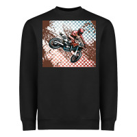 Black born to ride dirty bikes Heavyweight Sweatshirt - MaliasSmallBusiness