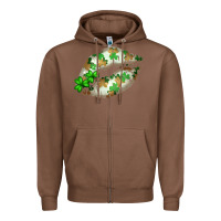 Chestnut St. Patricks Day White Lips Zipper Hoodie - Bettercallsaul