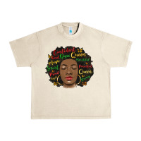 Sandshell afro diva Urban Heavy Tee - MaliasSmallBusiness