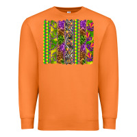 Carrot Mardi Gras brushstroke Premium Sweatshirt - HowdyJamesFarm