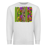 Oatmeal Heather Mardi Gras brushstroke Premium Sweatshirt - HowdyJamesFarm