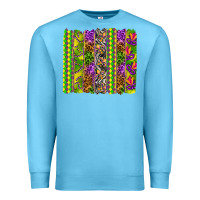 Ocean Blue Mardi Gras brushstroke Premium Sweatshirt - HowdyJamesFarm