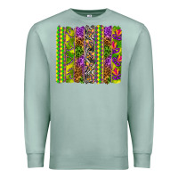 Seafoam Mardi Gras brushstroke Premium Sweatshirt - HowdyJamesFarm