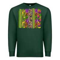 Sports Green Mardi Gras brushstroke Premium Sweatshirt - HowdyJamesFarm