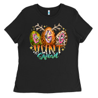 Black egg hunt squad Ladies Tee - RacoonDesign