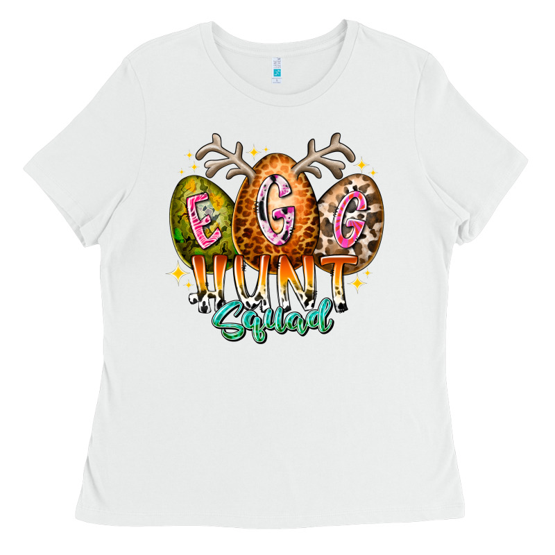 Egg Hunt Squad Ladies Tee by RacoonDesign | Teevron